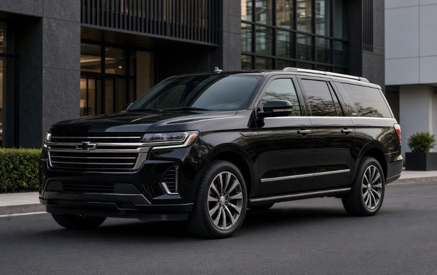 Luxury vehicles ready for private travel